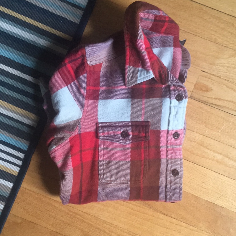 Women’s Patagonia Flannel Button-down Shirt Size 8